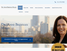 Tablet Screenshot of drannemalec.com